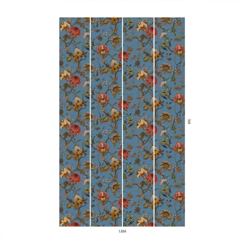 ARTEMIS Wallpaper - Azure - House of Hackney