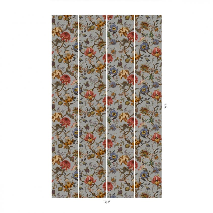 ARTEMIS Wallpaper - Dove-Grey - House of Hackney