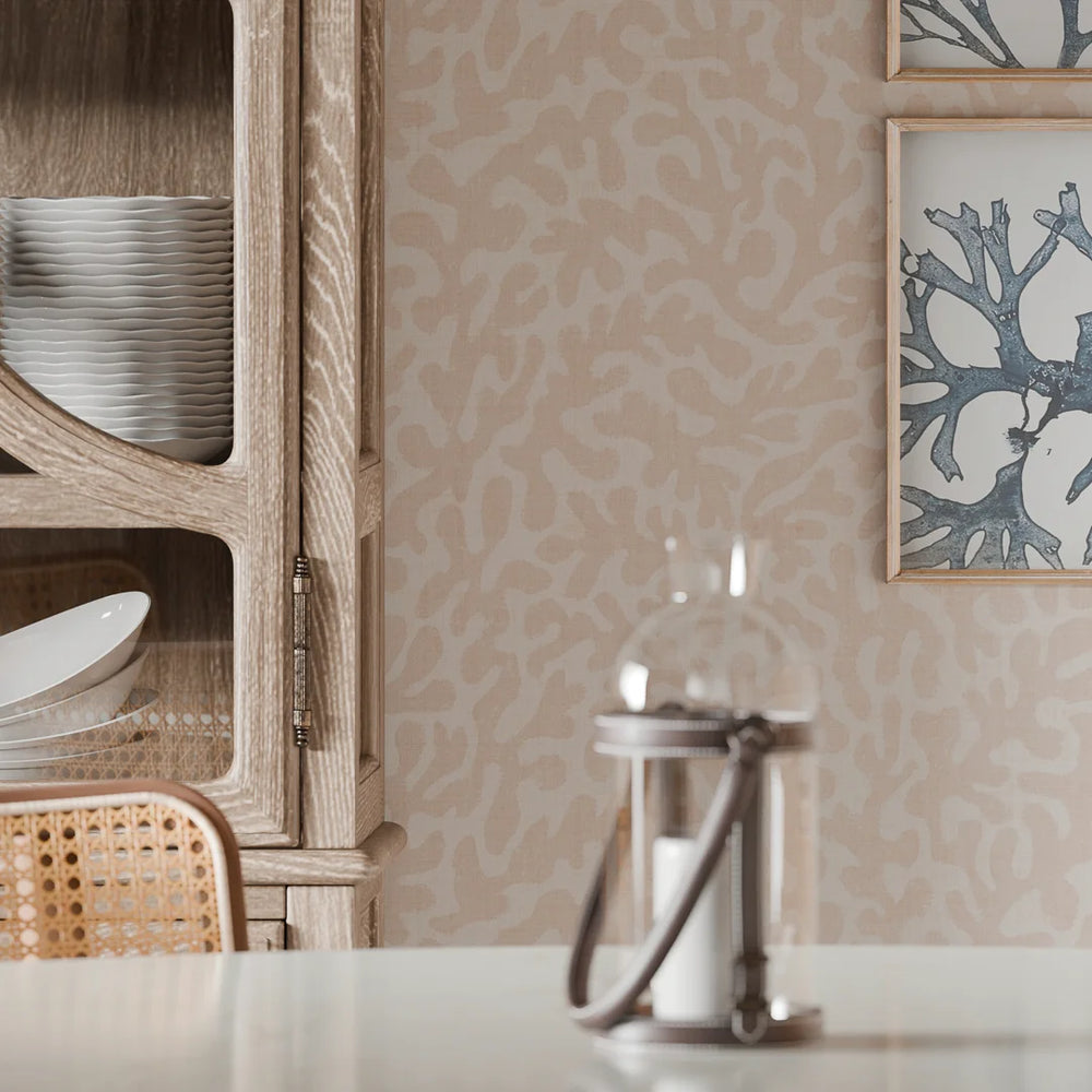 Coral Cove Wallpaper - Soft Spice - LAN100279