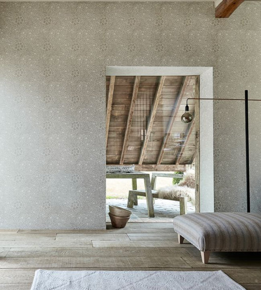 Pure Marigold Wallpaper - Soft Gilver - 216537 - Morris & Co