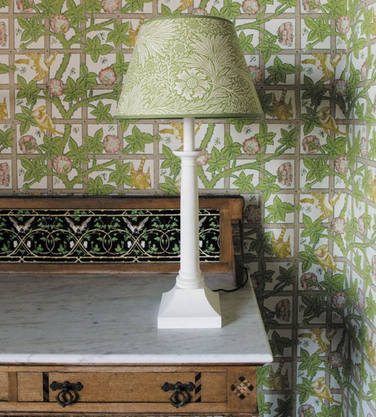 Trellis Wallpaper - Summer Yellow - 217104 - Morris & Co