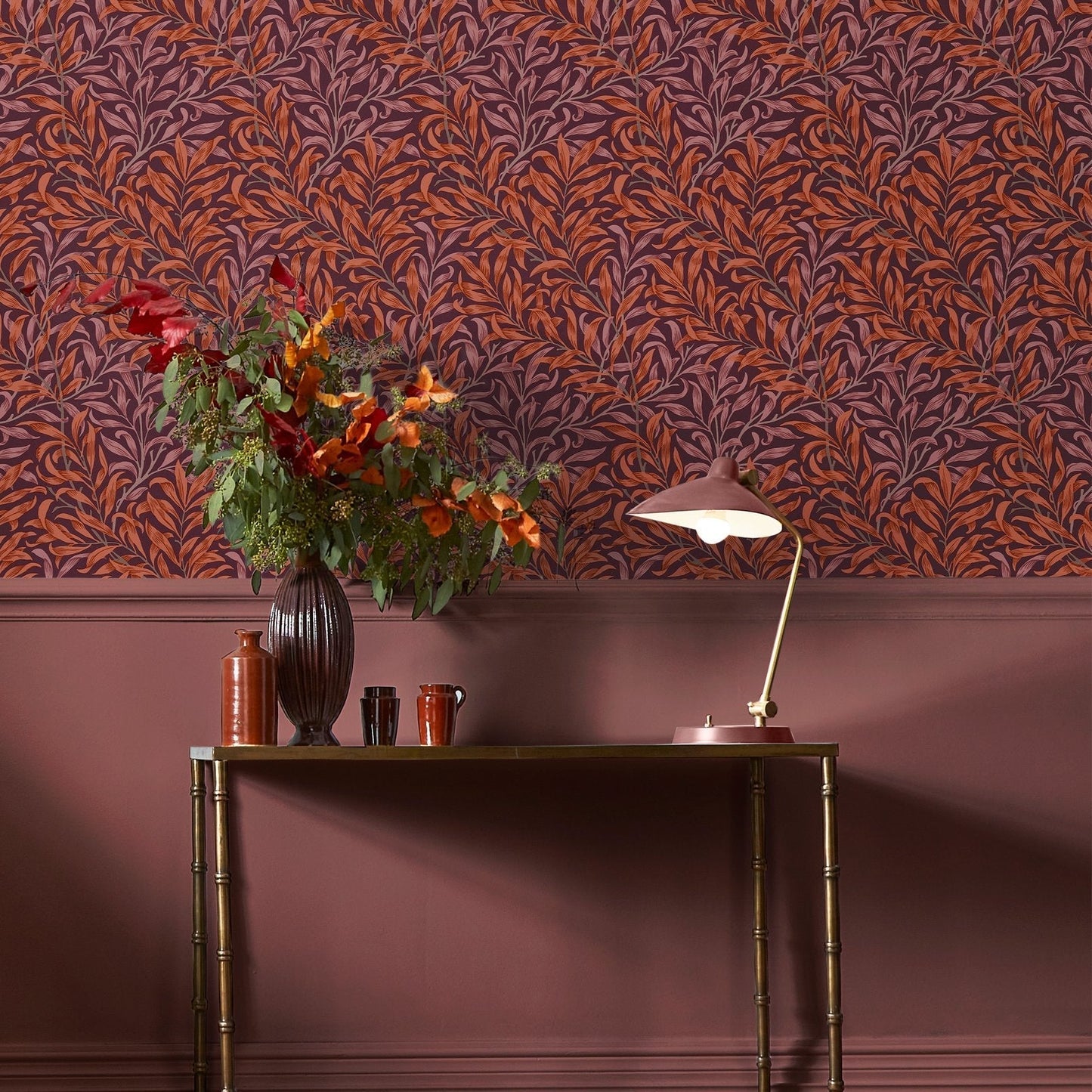 Willow Bough Wallpaper - Plum - William Morris AH