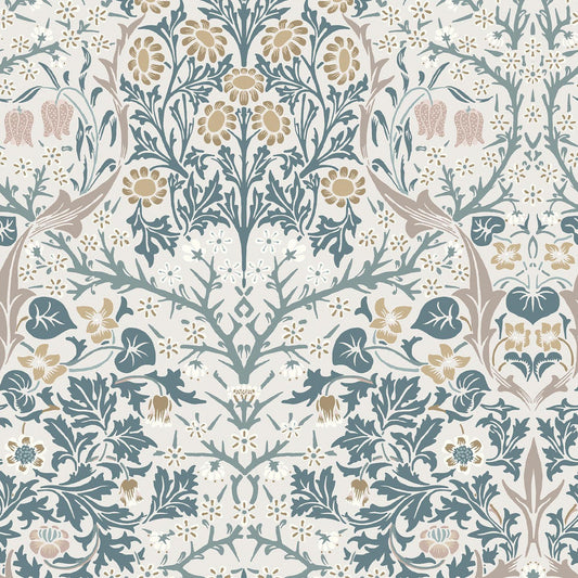 140505 - Blackthorn Wallpaper - Daydream - William Morris