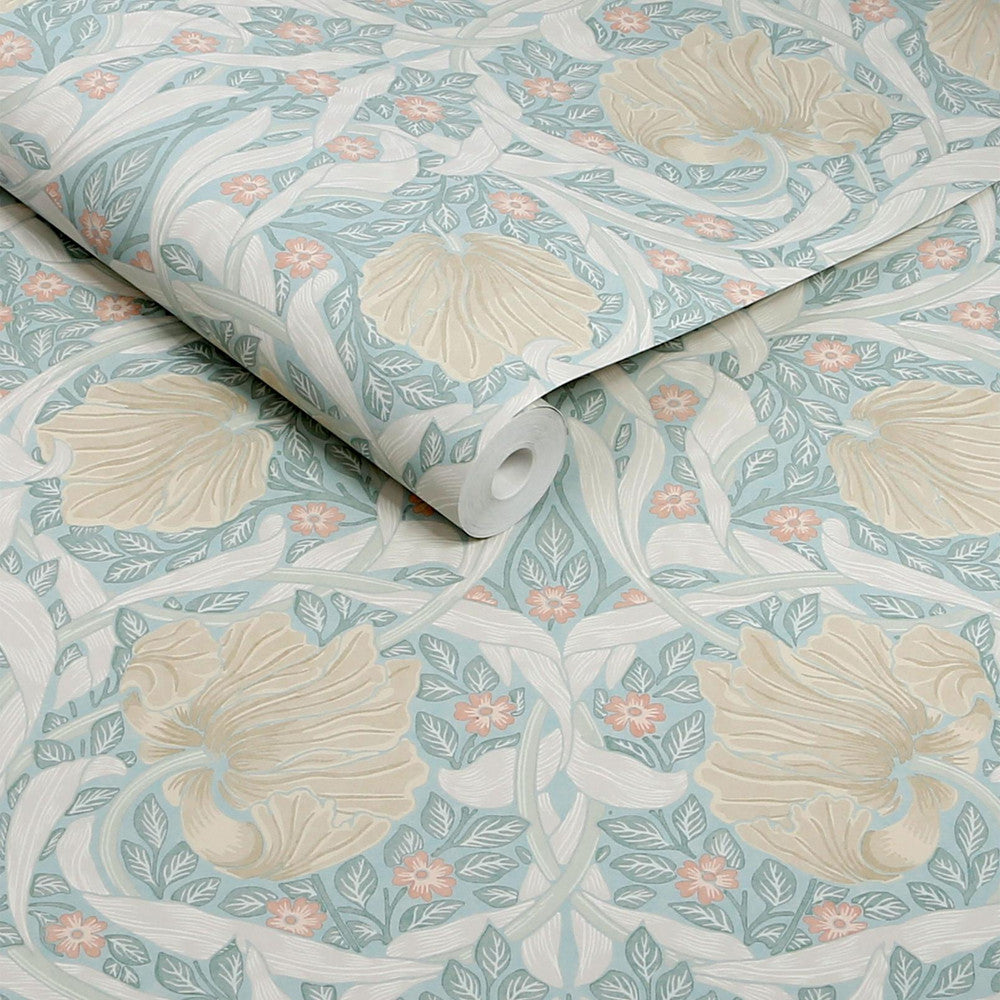 140507 - Pimpernel Wallpaper - Ocean - William Morris
