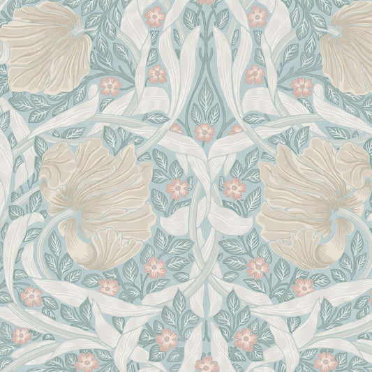 140507 - Pimpernel Wallpaper - Ocean - William Morris