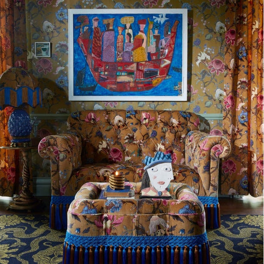 ARTEMIS Wallpaper - Bronze - House of Hackney