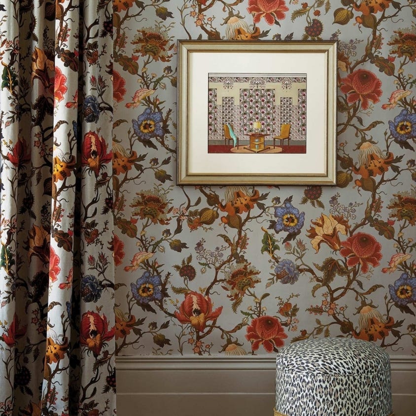 ARTEMIS Wallpaper - Dove-Grey - House of Hackney