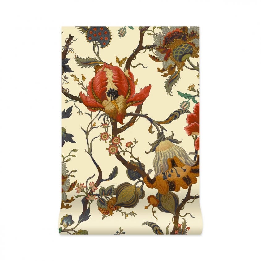 ARTEMIS Wallpaper - Ecru - House of Hackney