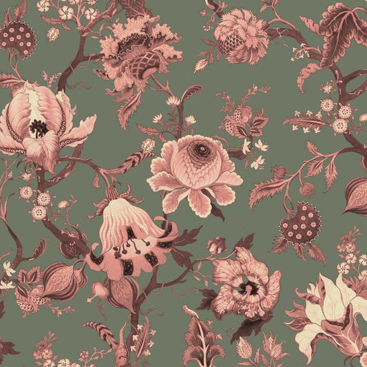 ARTEMIS Wallpaper - Verdigris - House of Hackney