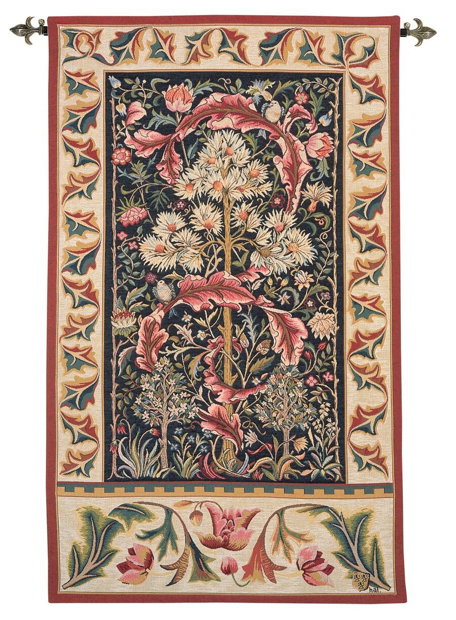 Acanthus Loom Woven Tapestry - Hines of Oxford