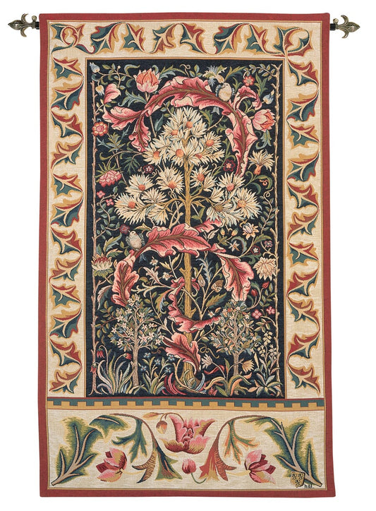 Acanthus Loom Woven Tapestry - Hines of Oxford