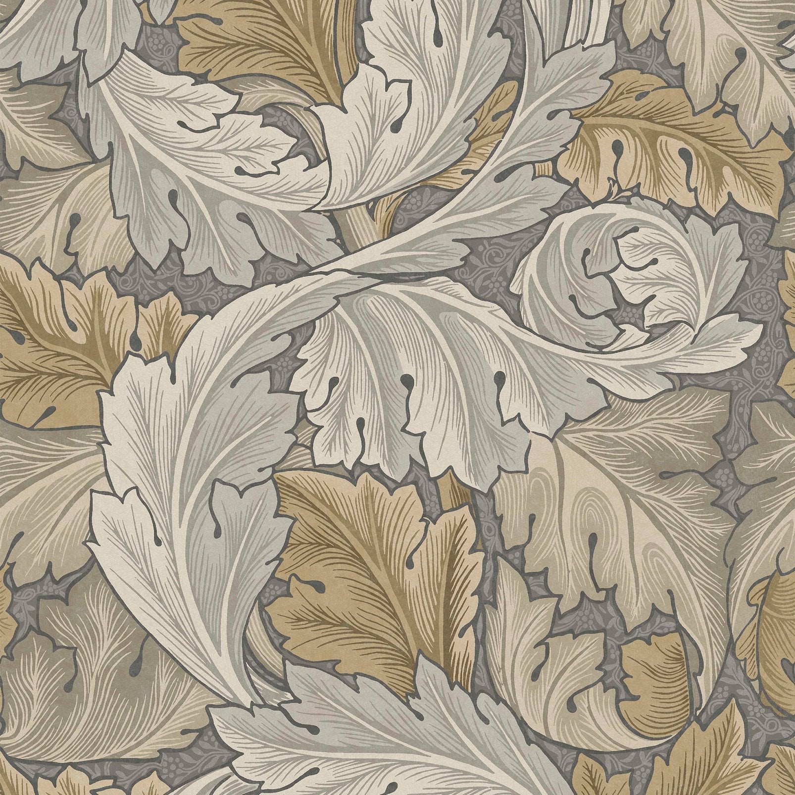 Acanthus Wallpaper - Neutral - William Morris AH