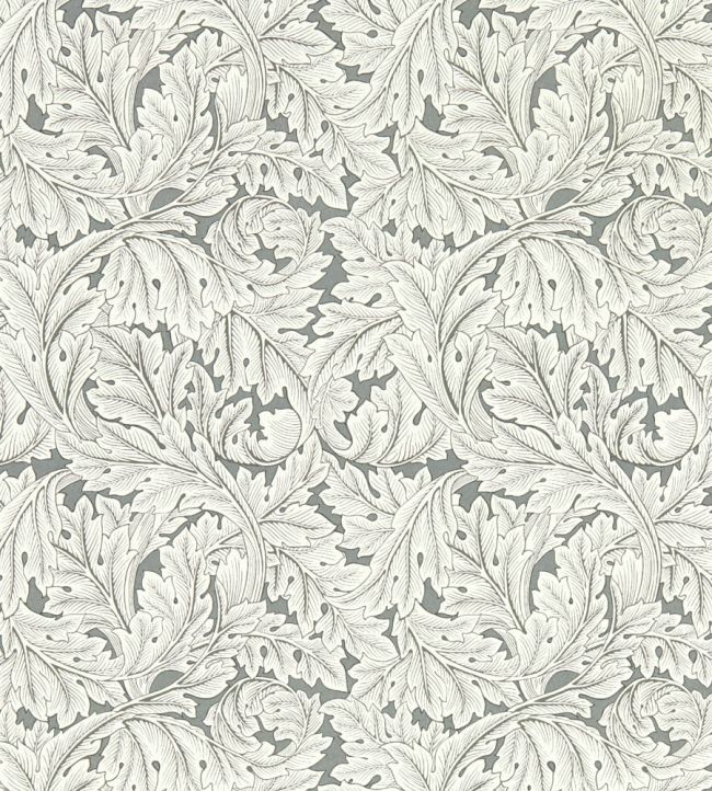 Acanthus Wallpaper - Slate - Clarke & Clarke