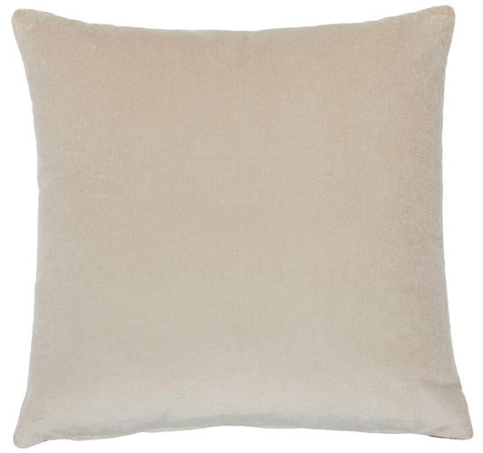 Acanthus & Willow Regular Cushion with Feather Filler - Gold - Hines of Oxford