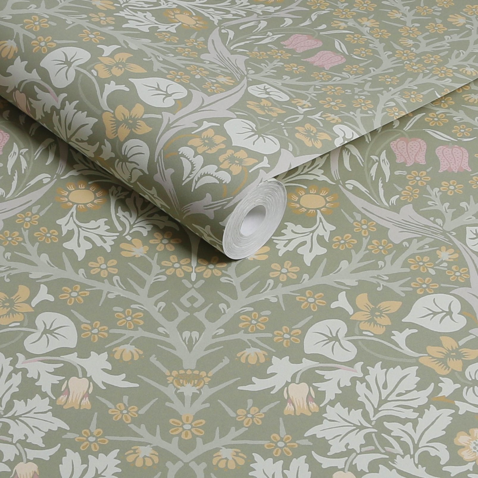 Blackthorn Wallpaper - Sage - William Morris AH