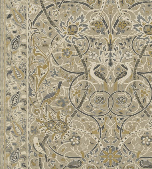 Bullerswood Wallpaper - Stone/Mustard - 216447 - Morris & Co