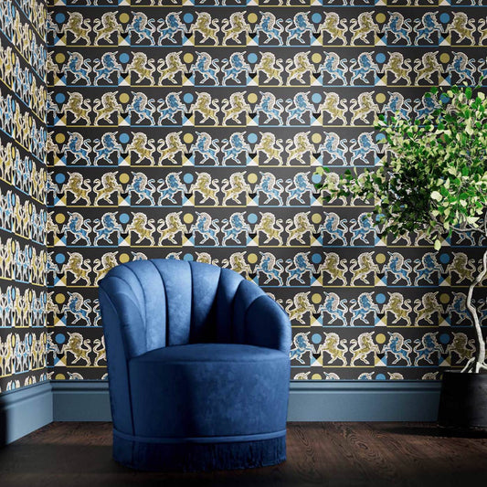 Elixir of Life Wallpaper - Nightfall - 510003 - Morris & Co