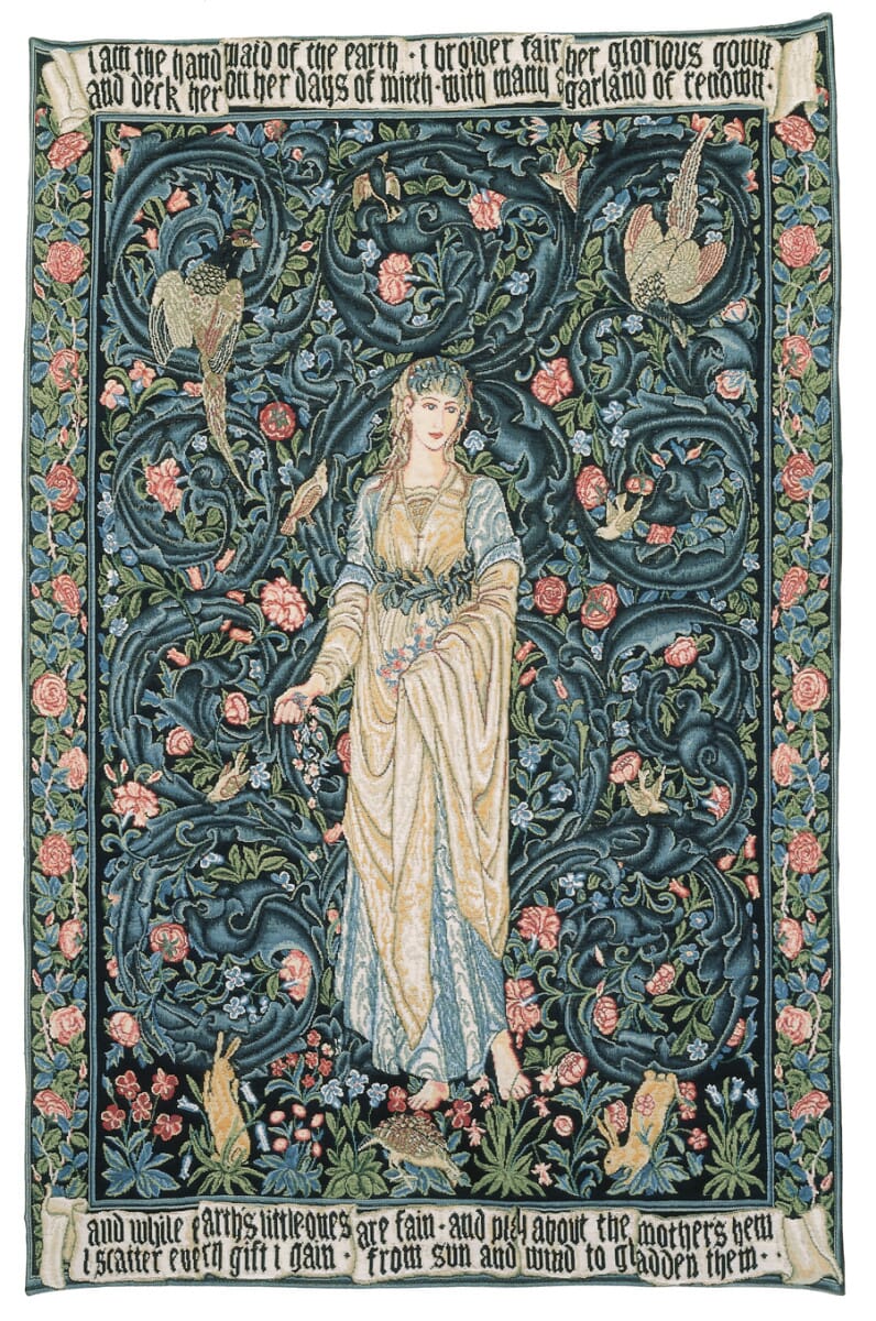 Flora Loom Woven Tapestry - Hines of Oxford