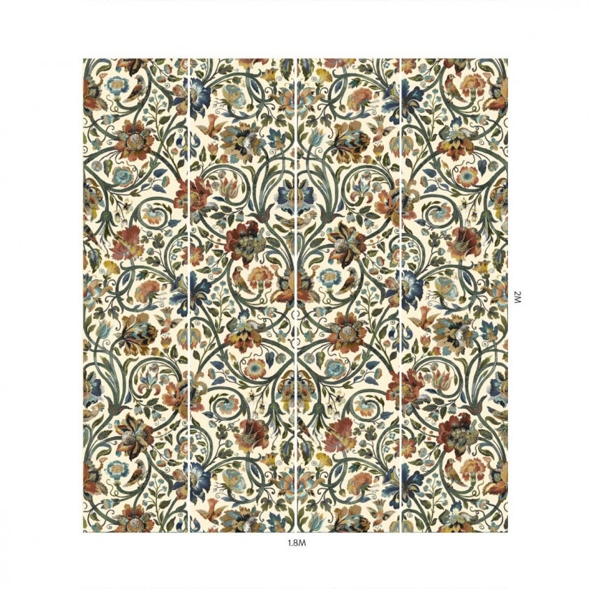 GAIA Wallpaper - Ecru - House of Hackney