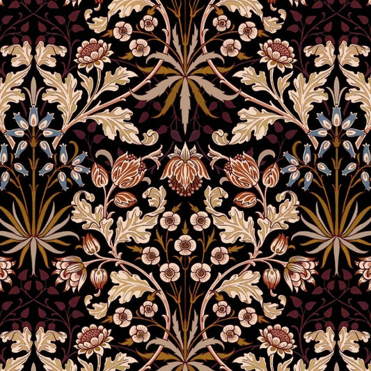 HYACINTH Wallpaper - Black - House of Hackney