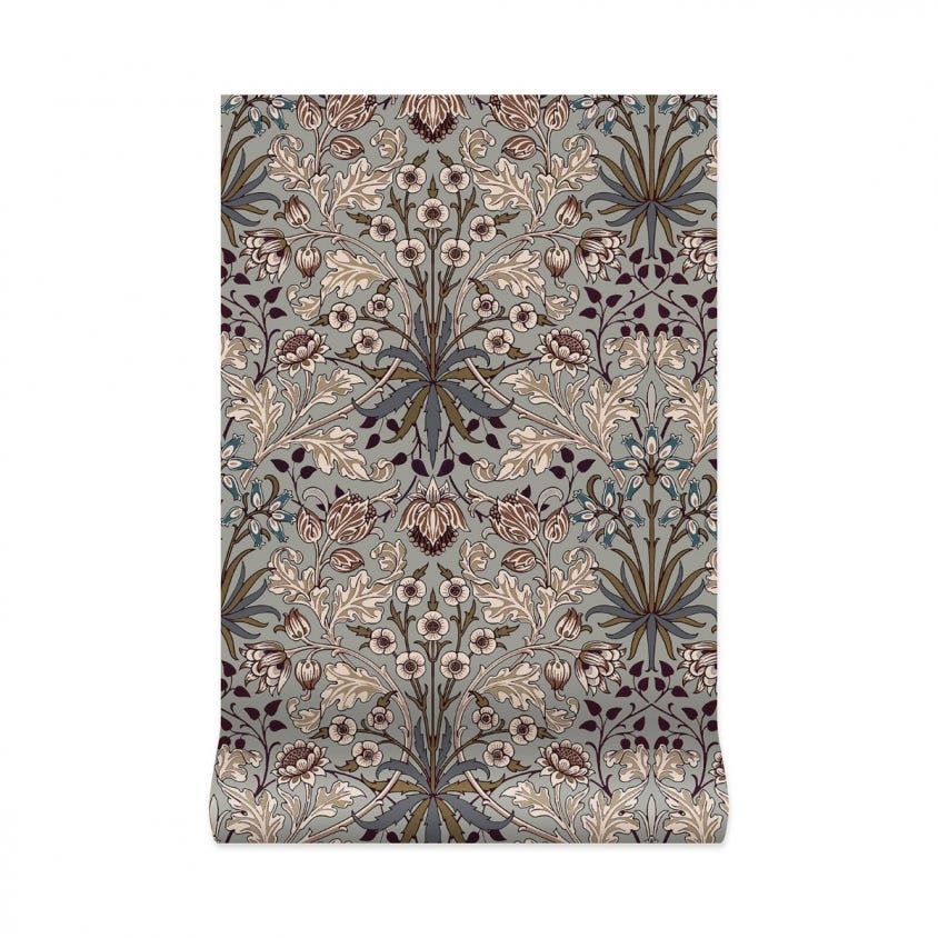 HYACINTH Wallpaper - Dove-Grey - House of Hackney