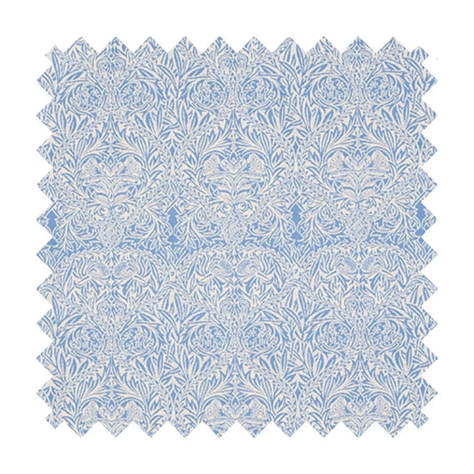 Iris Tapestry Fabric - Blue - Hines of Oxford
