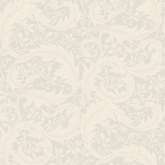 Enchanted Leaf Wallpaper - Vintage Cream - LAN100012
