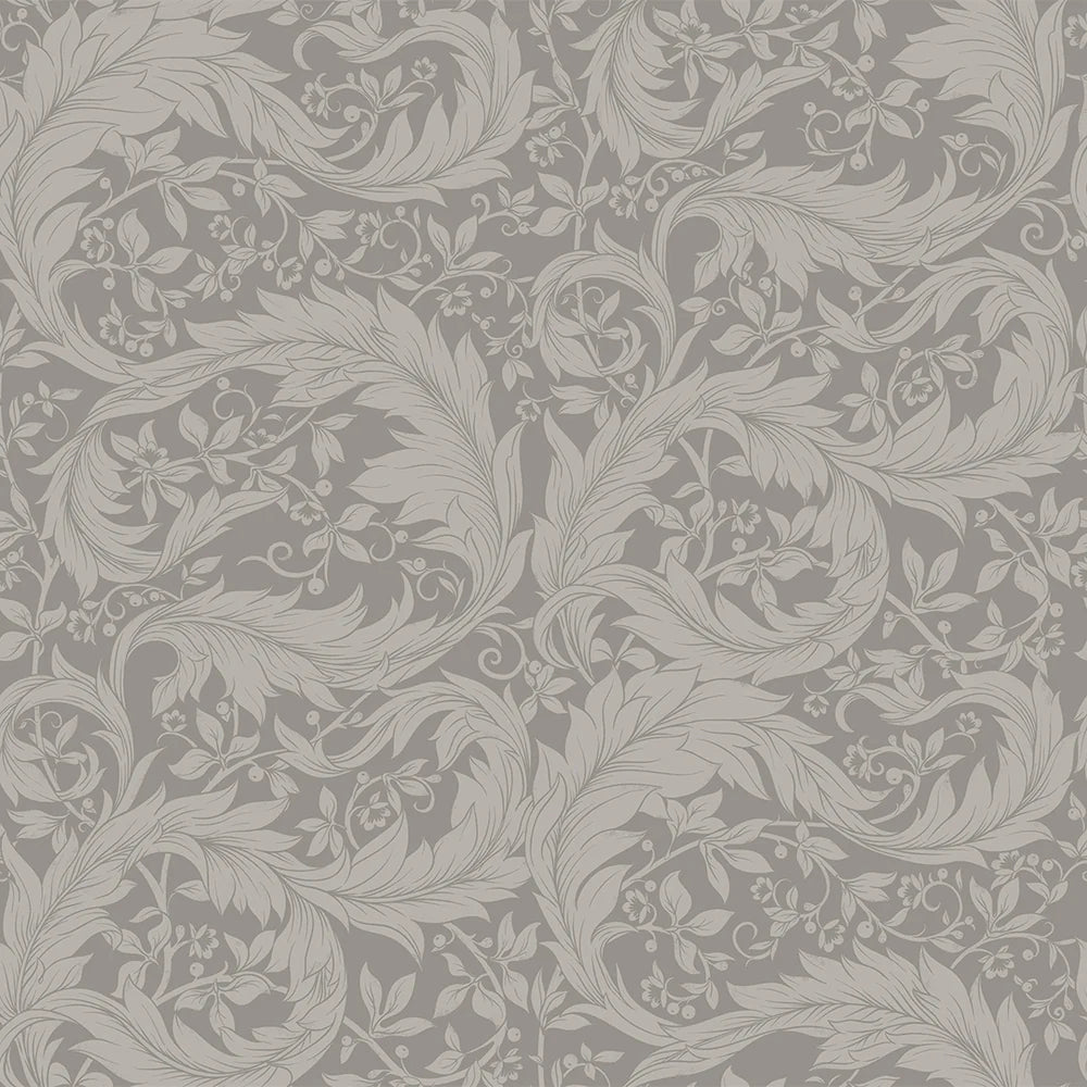 Enchanted Leaf Wallpaper - Earl Grey - LAN100015