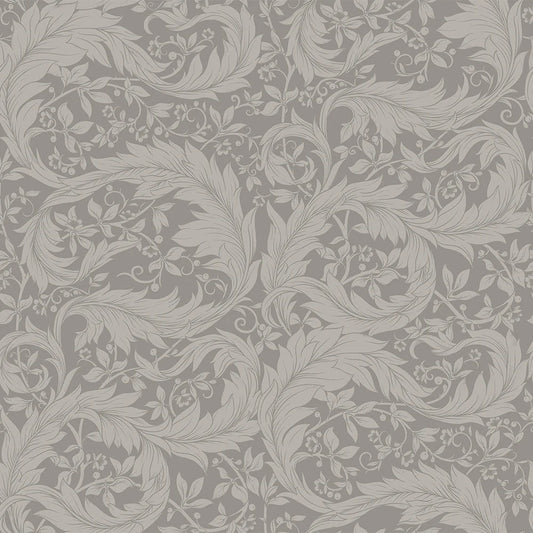 Enchanted Leaf Wallpaper - Earl Grey - LAN100015