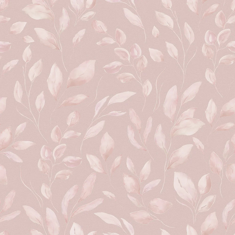 Fallen Foliage Wallpaper - French Pink - LAN100044