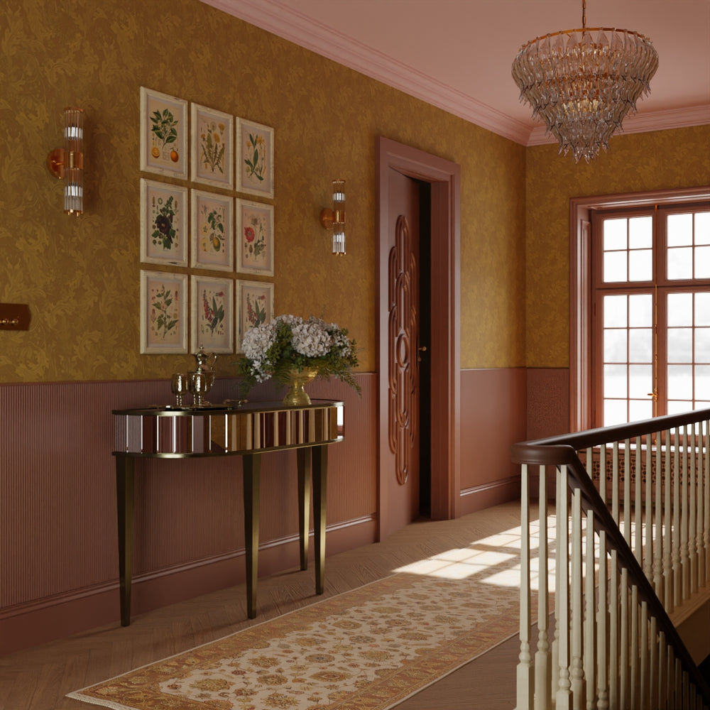 Jard Wallpaper - Shades of Gold - LAN100178
