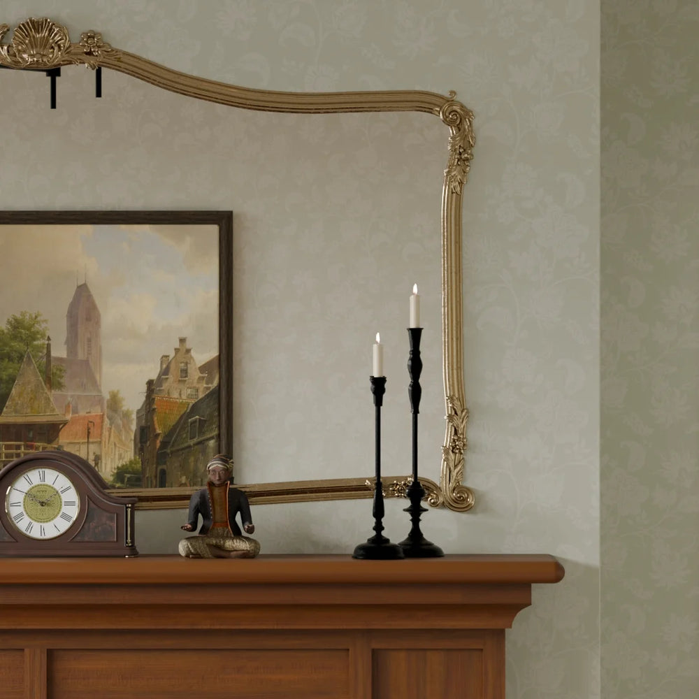 Balmoral Baroque Wallpaper - Warm Grey - LAN100211