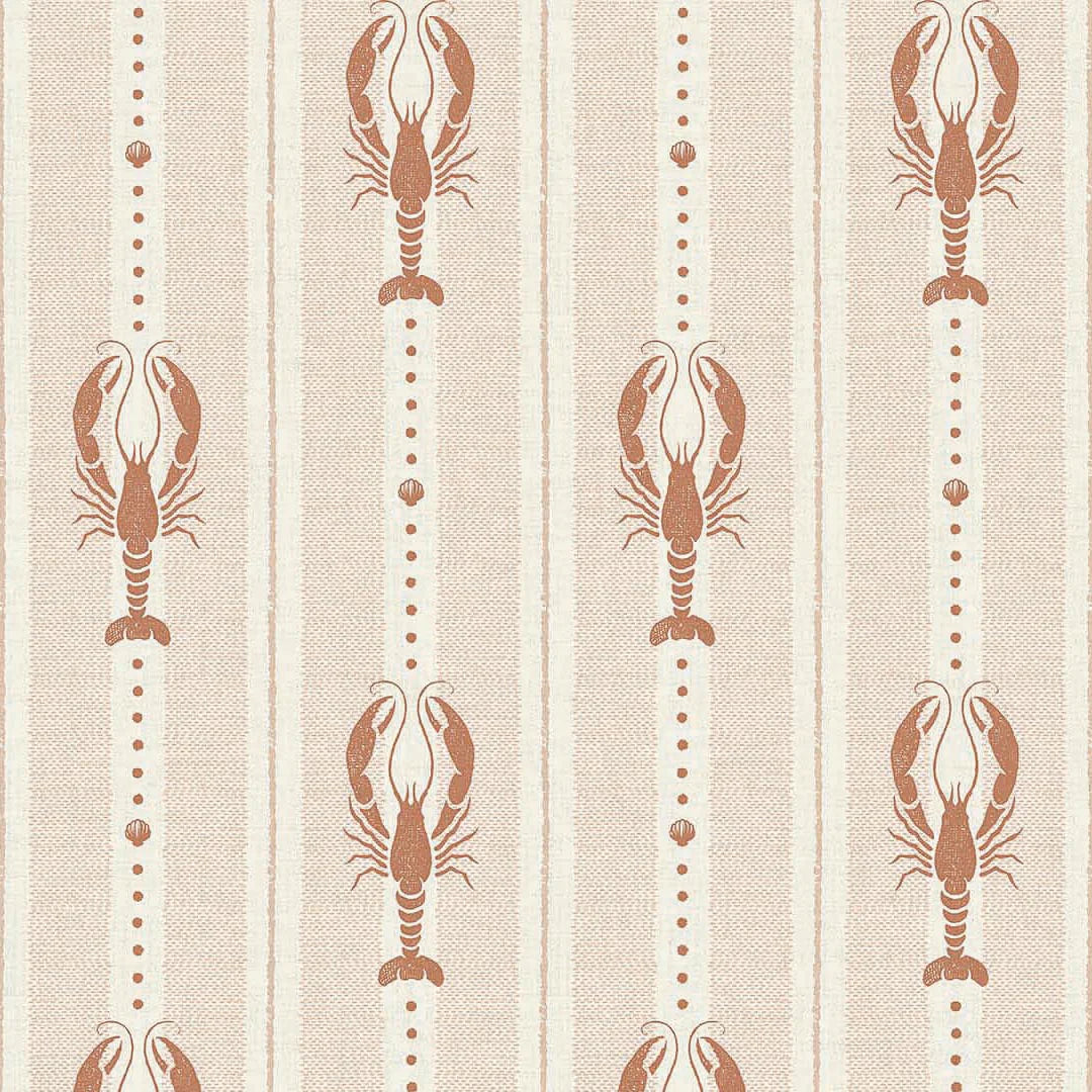 Jersey Lobster Wallpaper - Autumn Spice - LAN100263