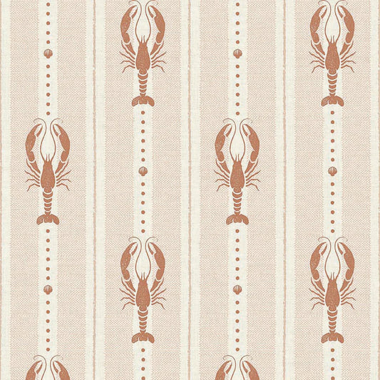 Jersey Lobster Wallpaper - Autumn Spice - LAN100263