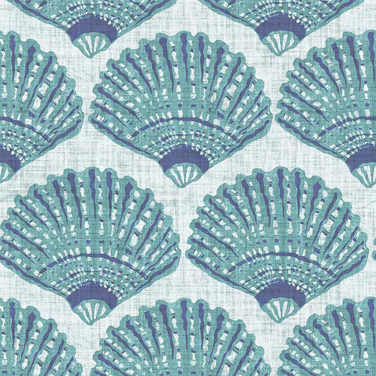 Beachcomber Wallpaper - Teal - LAN100274