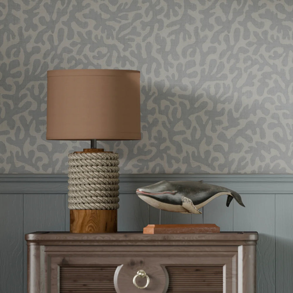 Coral Cove Wallpaper - Cornflower Blue - LAN100280