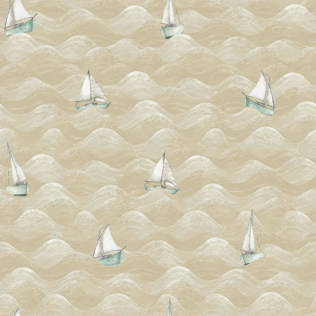 High Tide Wallpaper - Sand - LAN100299