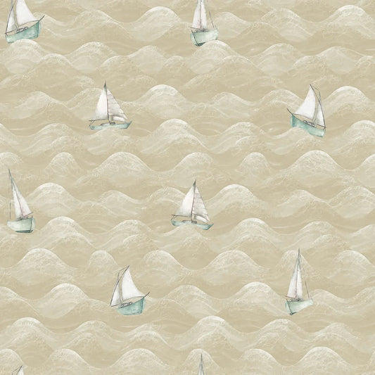High Tide Wallpaper - Sand - LAN100299