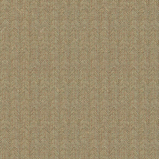 Royal Herringbone Wallpaper - Light Bracken Green - LAN100483