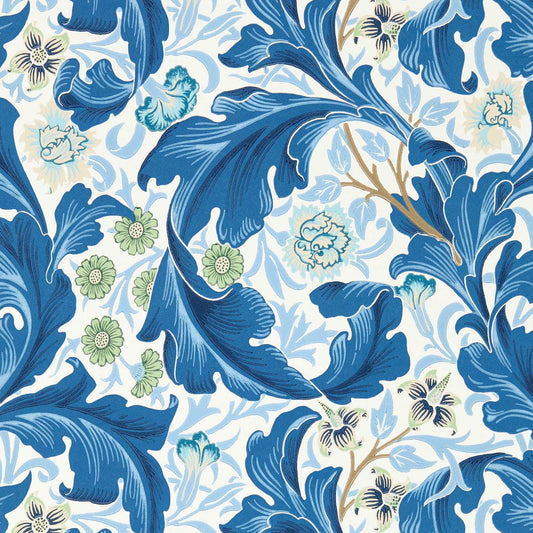 Leicester Wallpaper - Paradise Blue - 217335 - Morris & Co