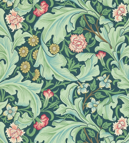 Leicester Wallpaper - Woad/Sage - 212541 - Morris & Co
