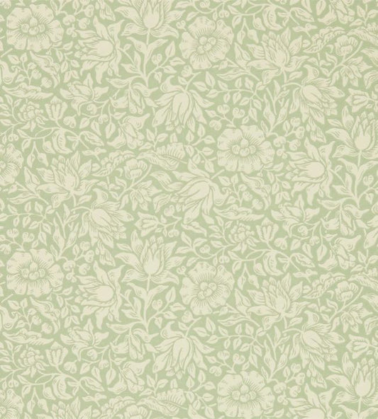 Mallow Wallpaper - Apple Green - 216678 - Morris & Co