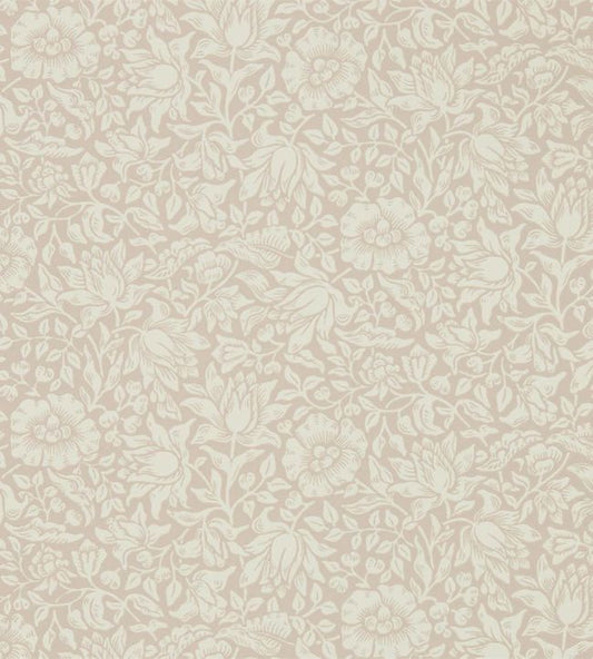 Mallow Wallpaper - Dusky Rose - 216675 - Morris & Co