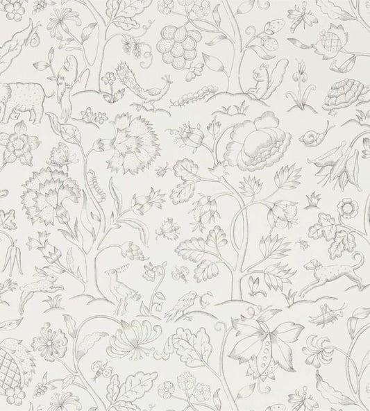 Middlemore Wallpaper - Chalk Charcoal - 216693 - Morris & Co