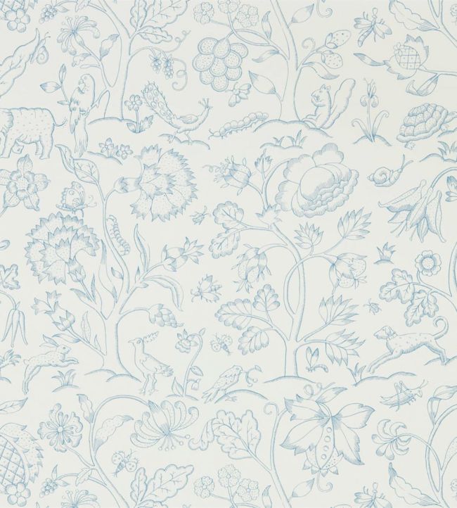 Middlemore Wallpaper - Cornflower Chalk - 216698 - Morris & Co