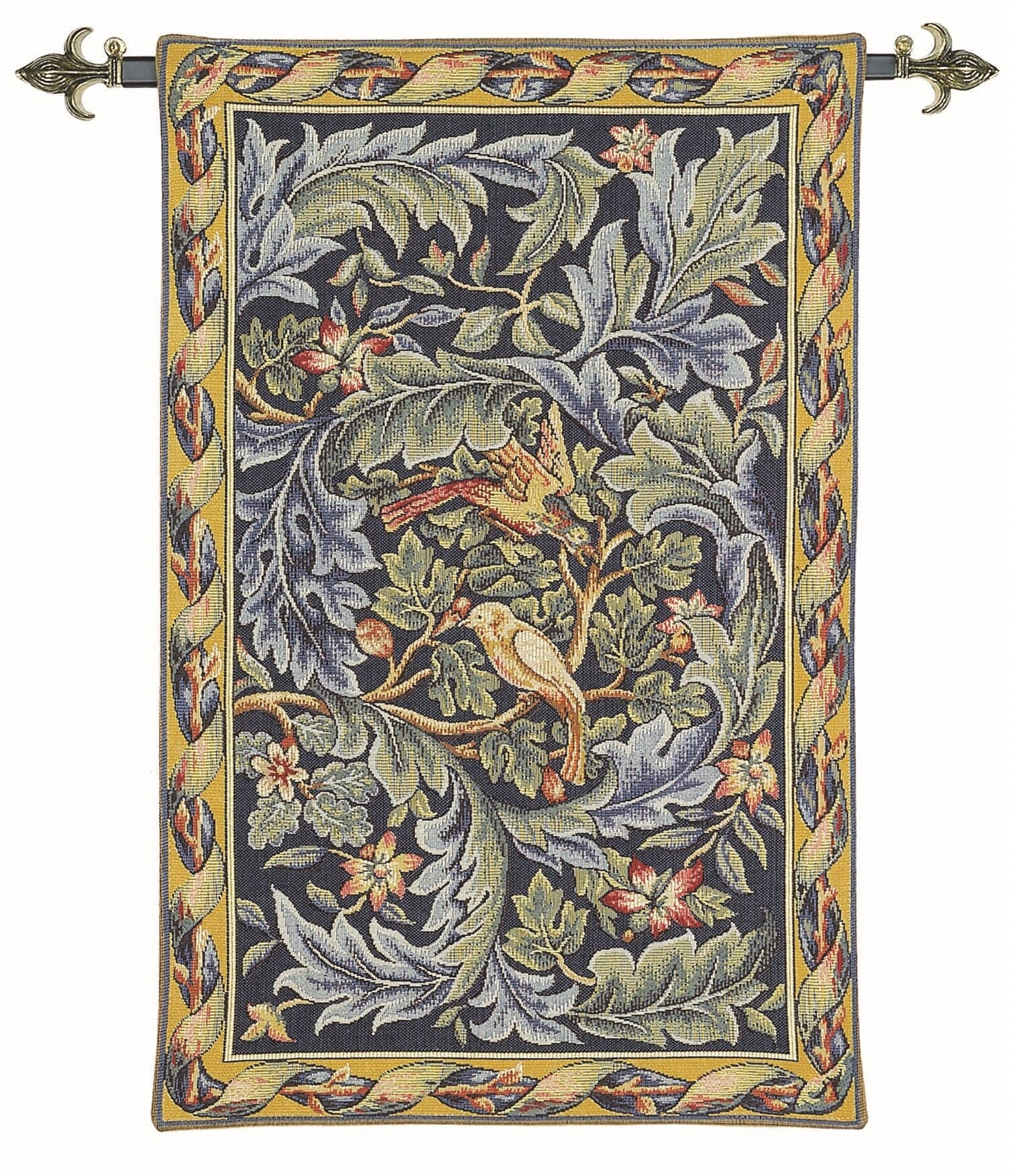 Morris Birds Loom Woven Tapestry - Hines of Oxford