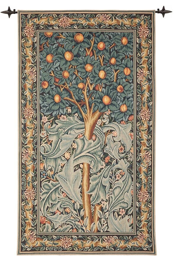 Morris Fruit Tree Loom Woven Tapestry - Hines of Oxford