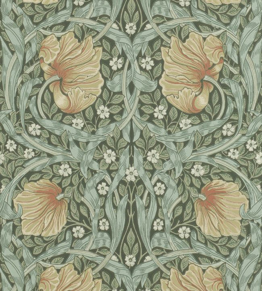 Pimpernel Wallpaper - Bayleaf/Manilla - 210388 - Morris & Co