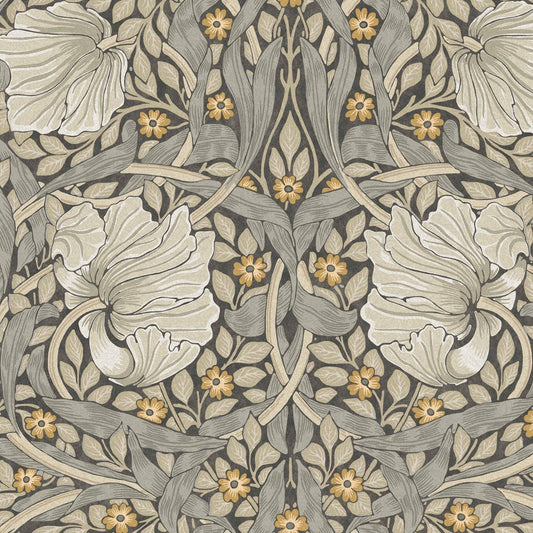 Pimpernel Wallpaper - Grey - William Morris AH