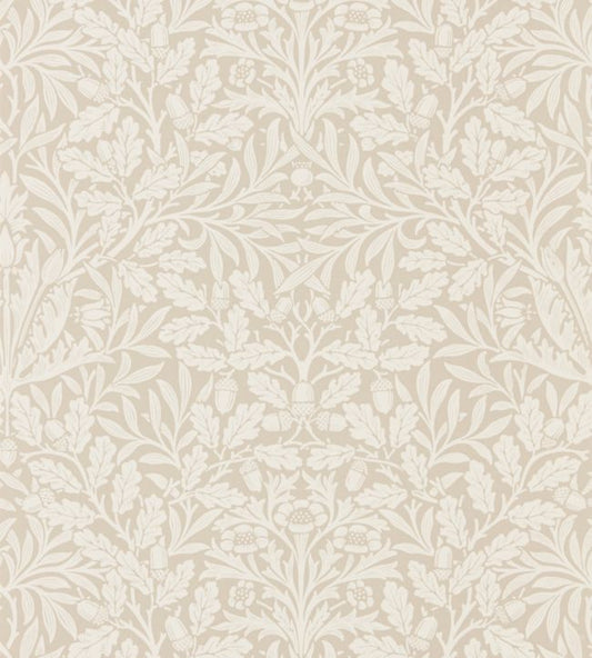Pure Acorn Wallpaper - Linen/Ecru - 216040 - Morris & Co